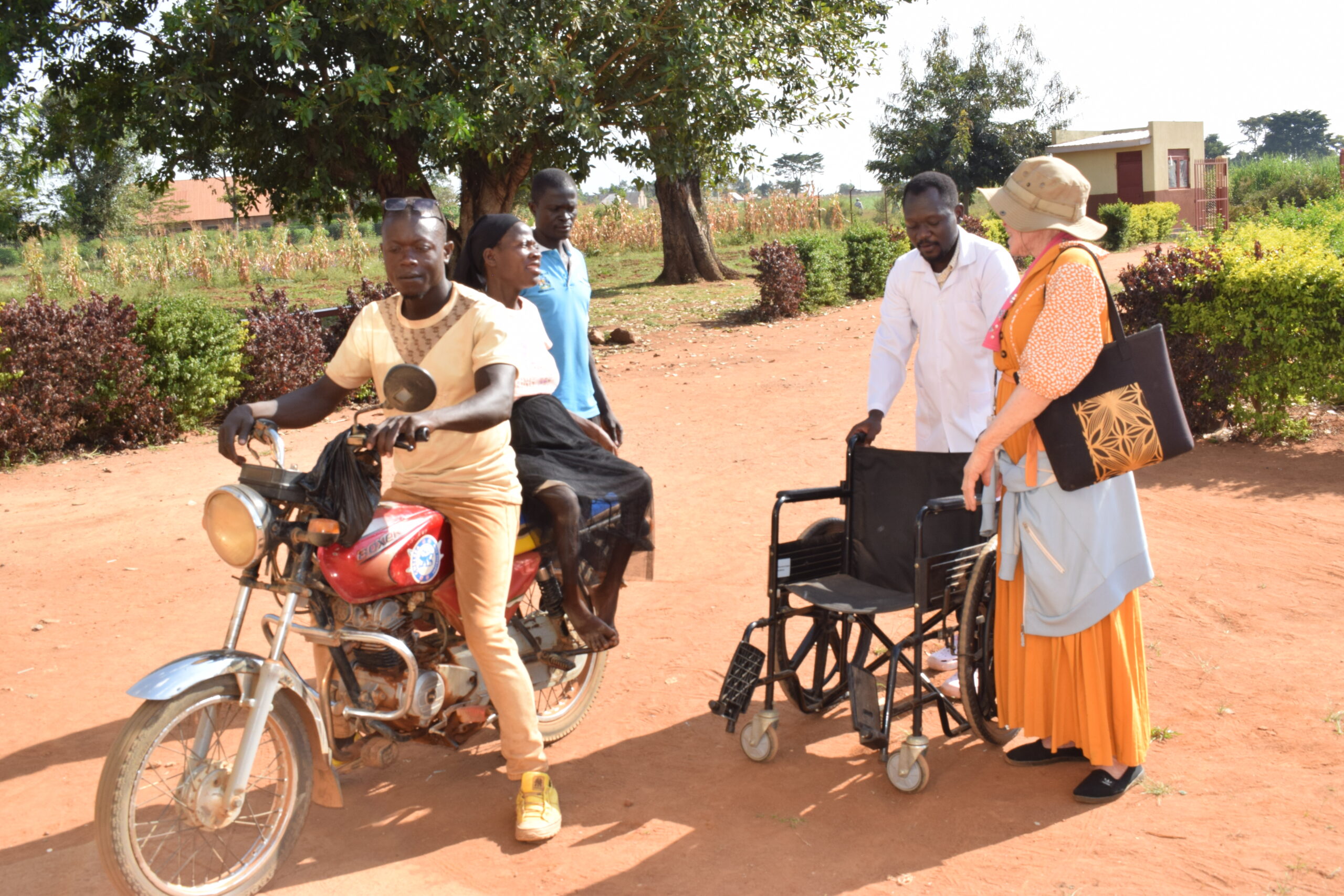 WAA distributing mobility aids and assistive devices